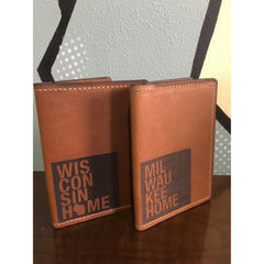 MKE Leather Passport Wallet