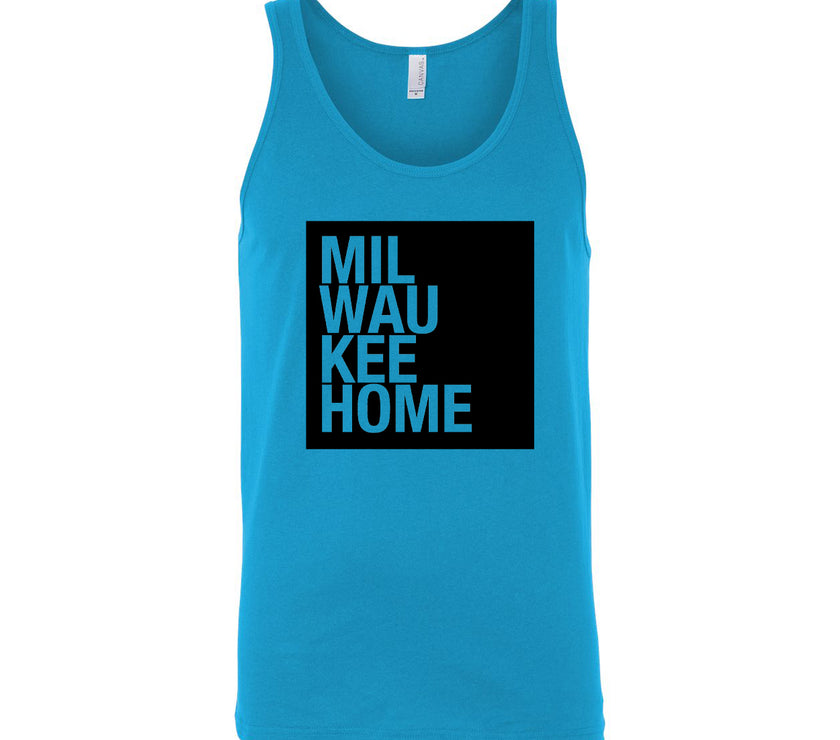 MKEHOME NEON BLUE UNISEX TANK