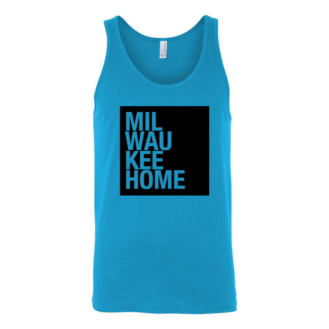 MKEHOME NEON BLUE UNISEX TANK