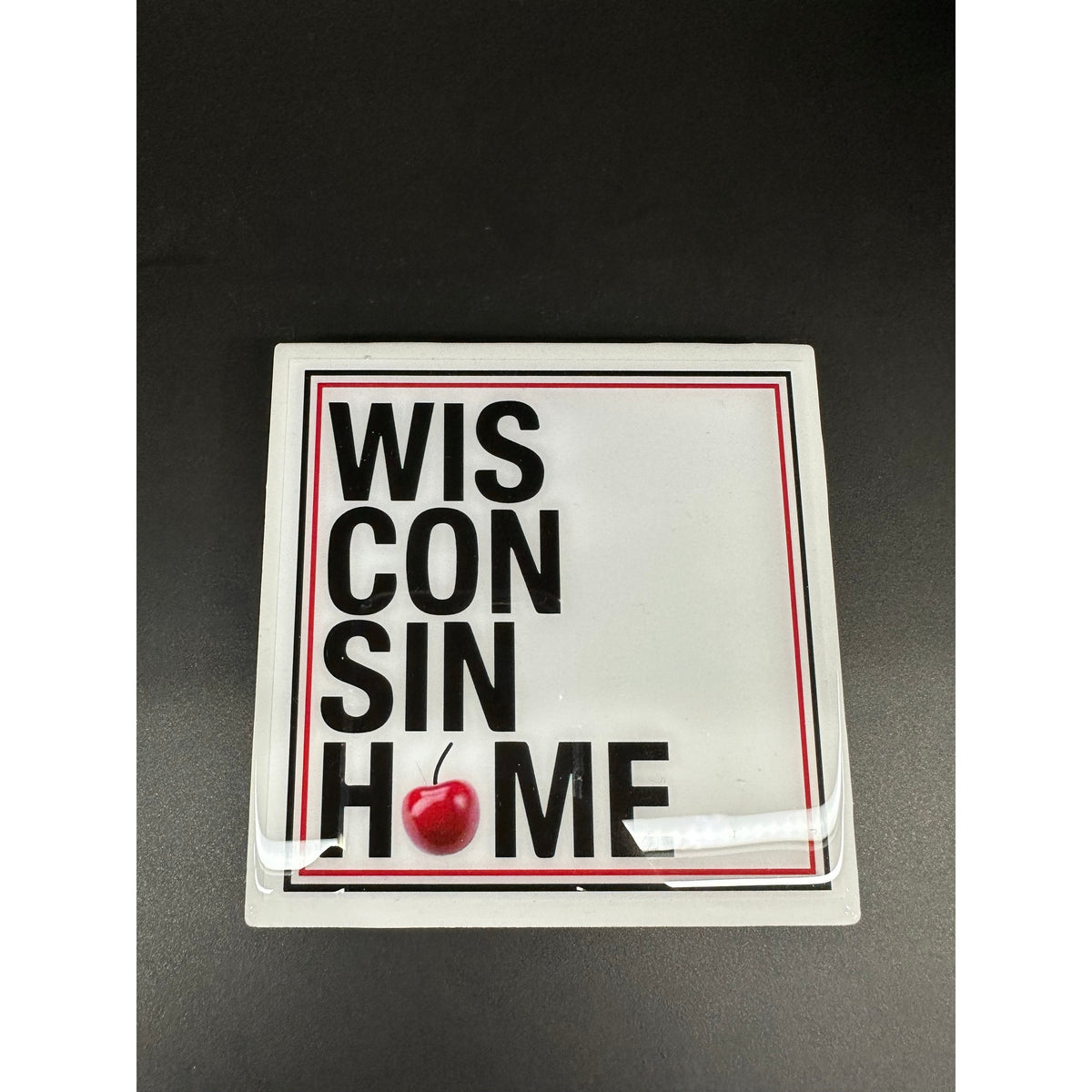 WIS CHERRY COASTER
